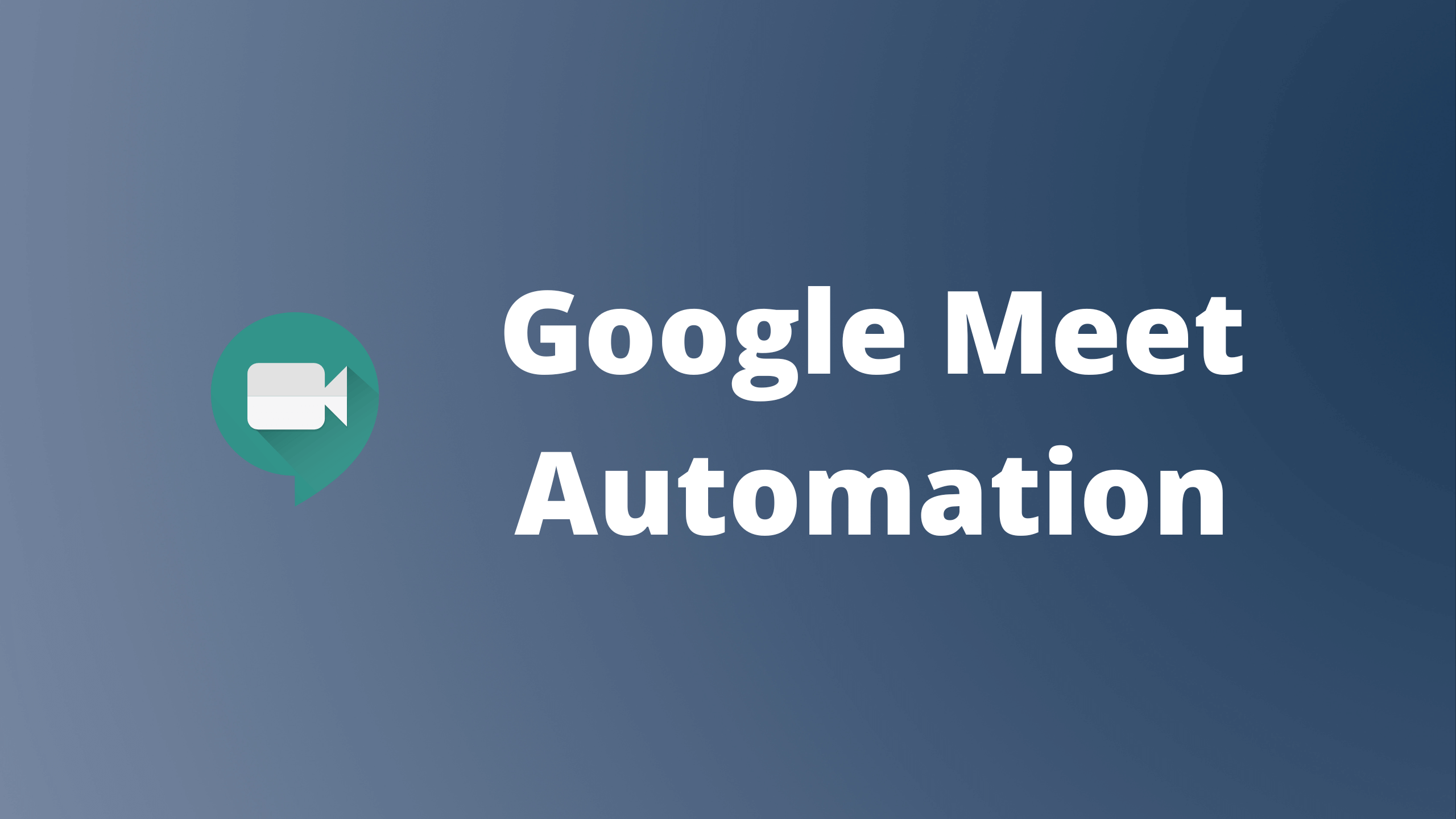 Google Meet Automation (CLI based)
